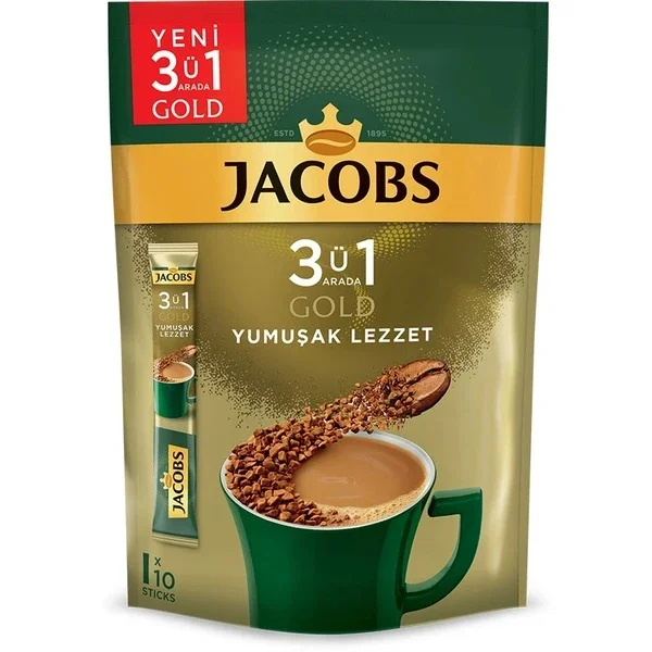 Jacobs 3 in 1 soft 10 pack 18 gr