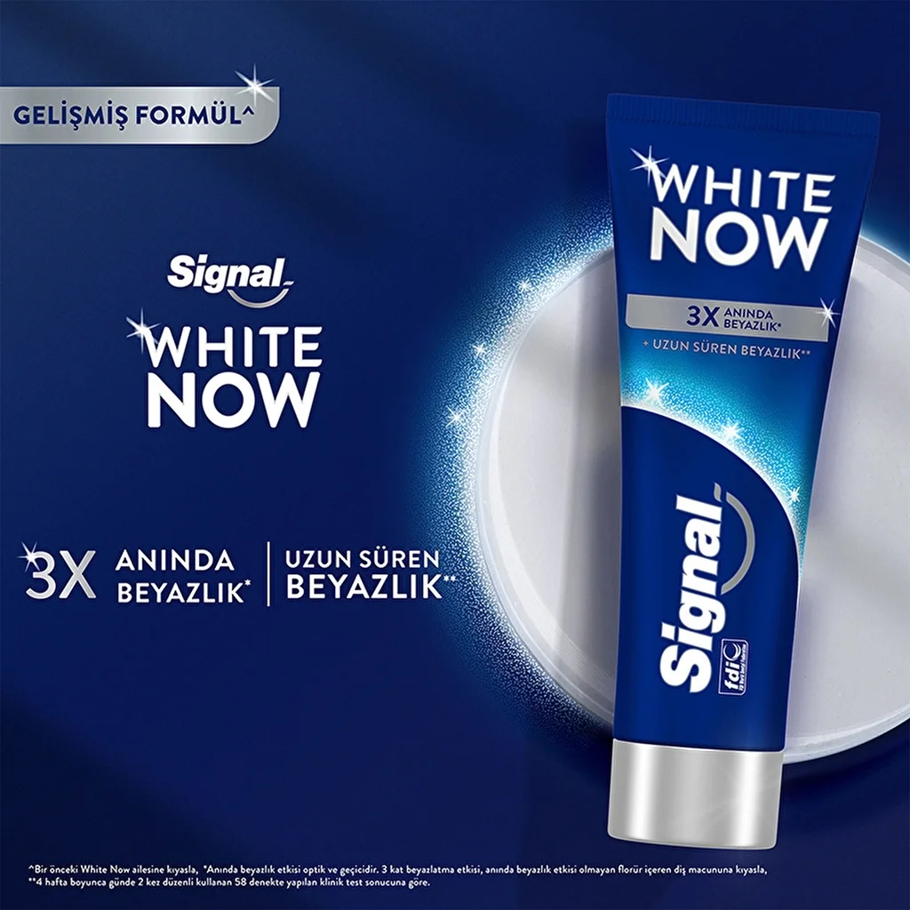 Signal معجون أسنان سيجنال وايت ناو 75 مل