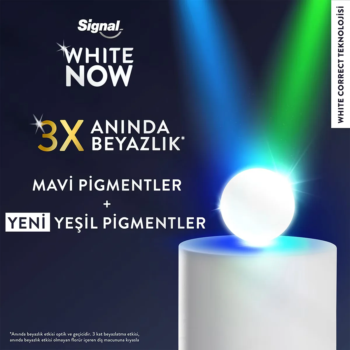 Signal White Now Triple Power Gold Toothpaste 75 ml