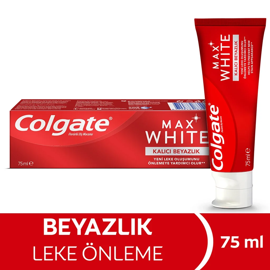 Colgate Max White Permanent Whitening Toothpaste 75 ml