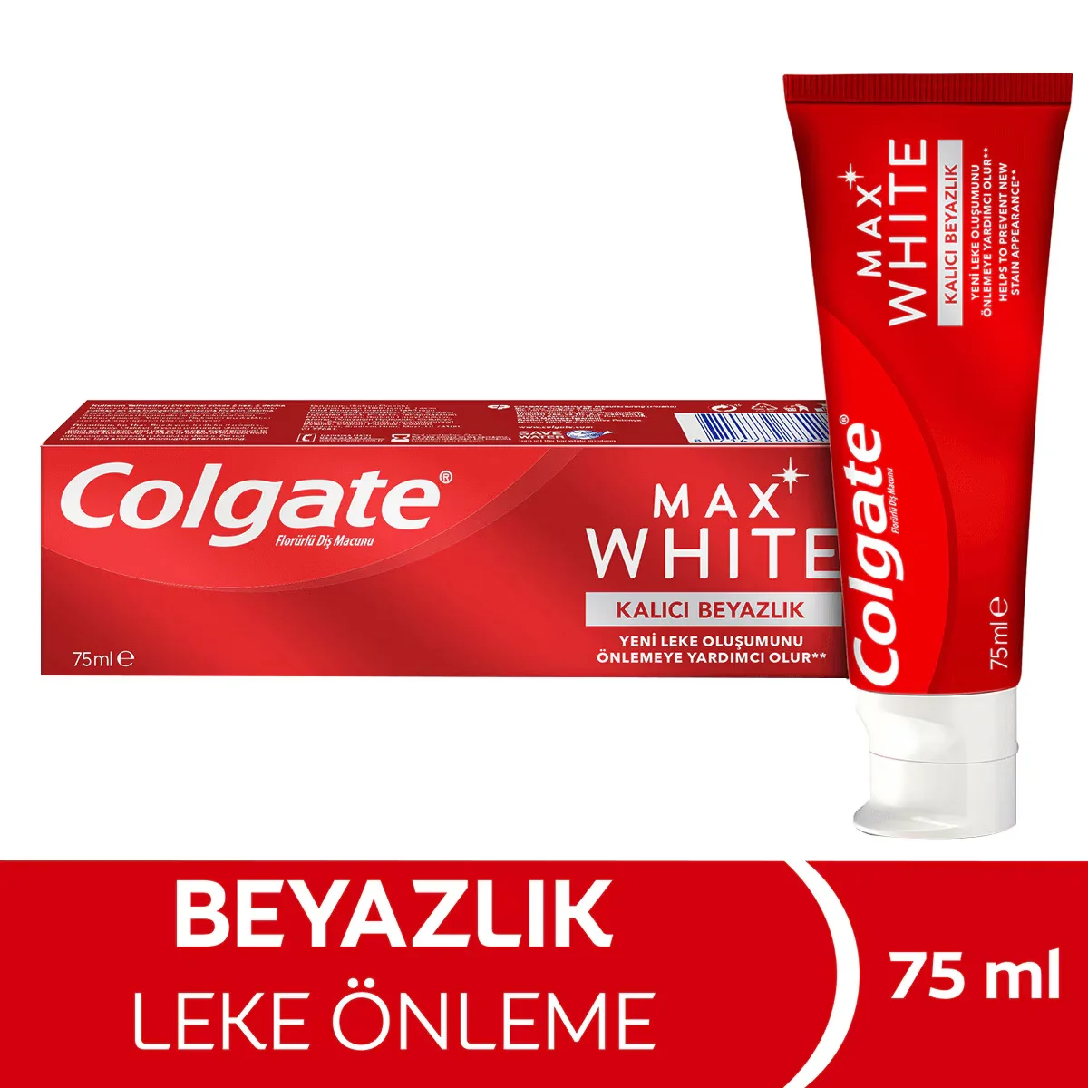 Colgate Max White Permanent Whitening Toothpaste 75 ml