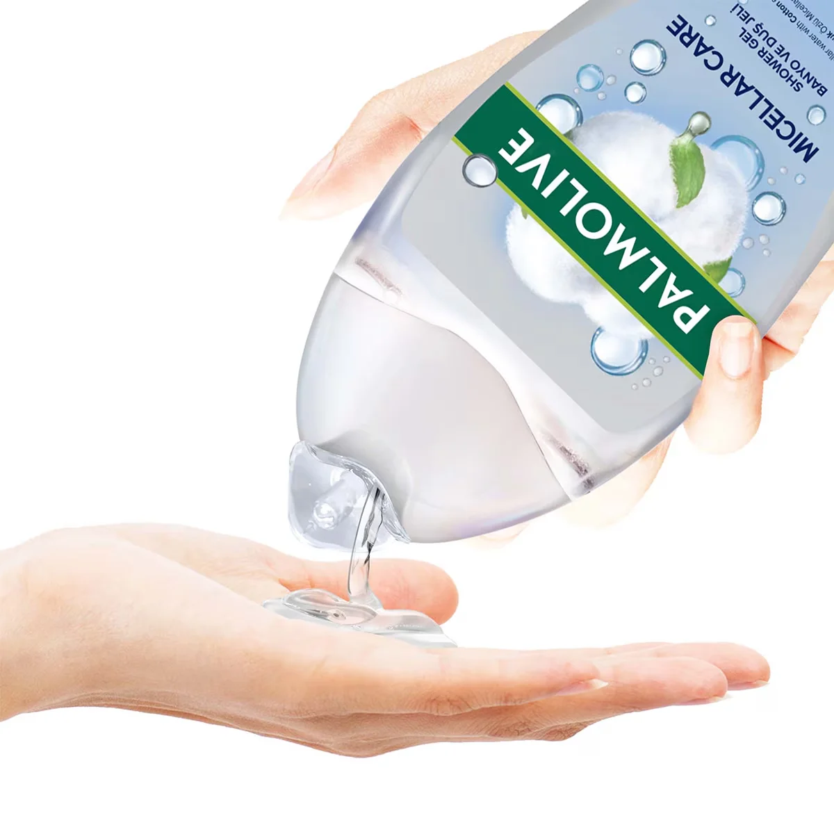 Palmolive جل الاستحمام بالموليف ميسيلار كير بخلاصة القطن 500 مل