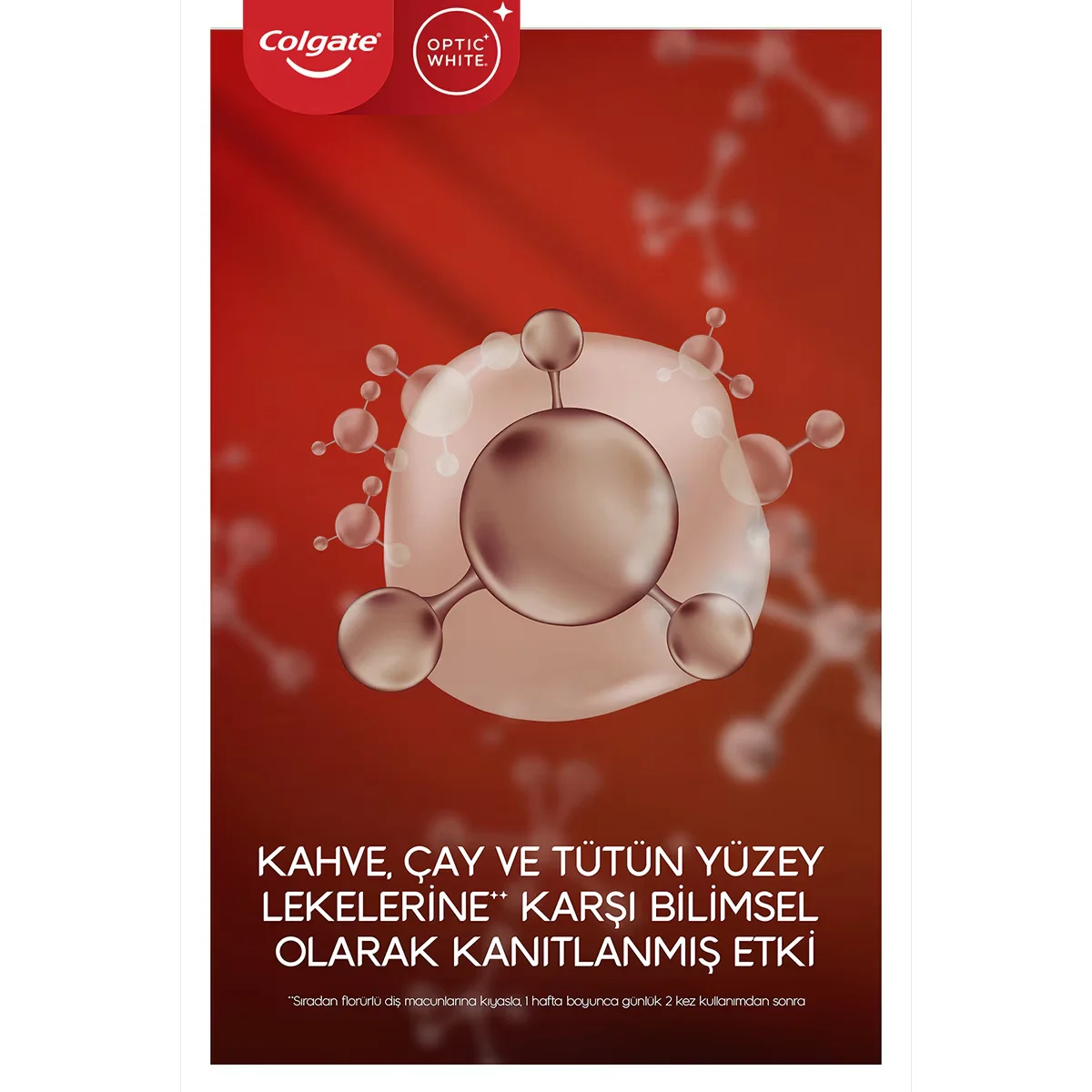 Colgate Optic White Toothpaste for Coffee, Tea &amp; Tobacco 50ml