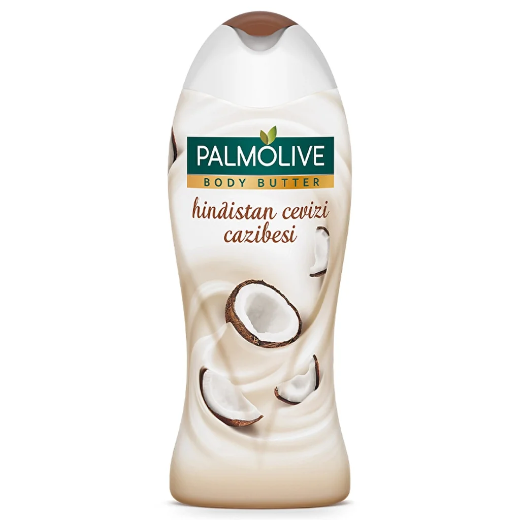 Palmolive جل استحمام بزبدة الجسم بجوز الهند من بالموليف، 500 مل