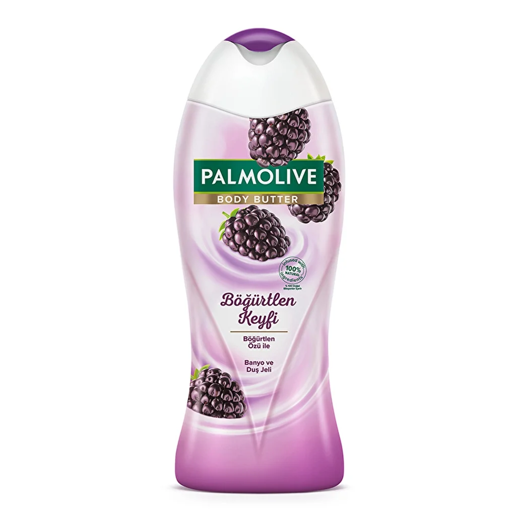 Palmolive جل استحمام بزبدة الجسم من بالموليف برائحة التوت الأسود 500 مل