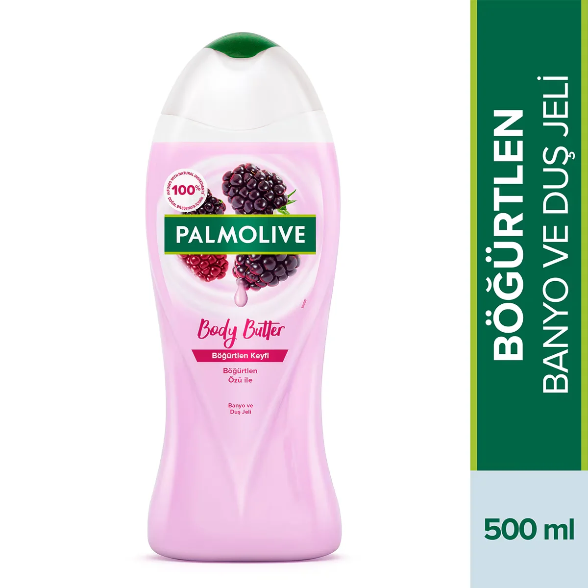 Palmolive جل استحمام بزبدة الجسم من بالموليف برائحة التوت الأسود 500 مل