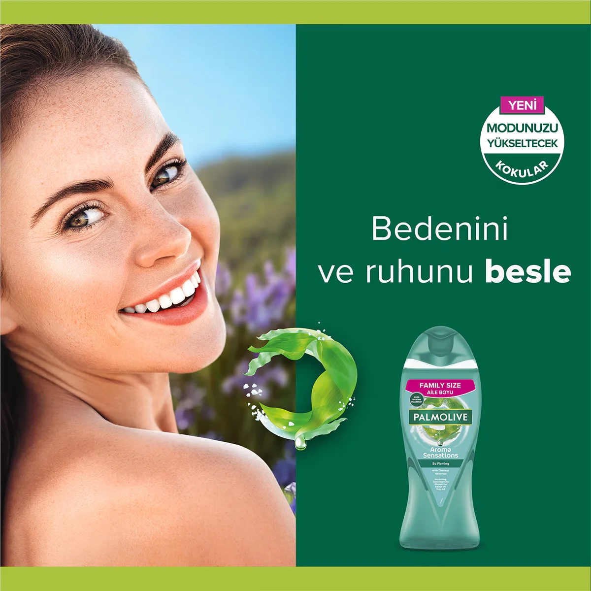 Palmolive جل الاستحمام بالموليف أروما سينسيشنز سو فيرم 750 مل