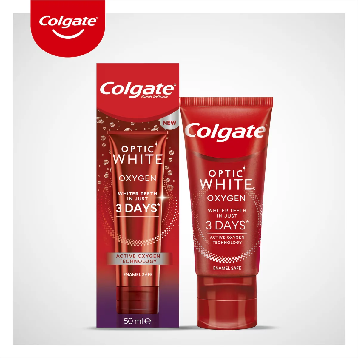 Colgate Optic White Oxygen Toothpaste 50 ml