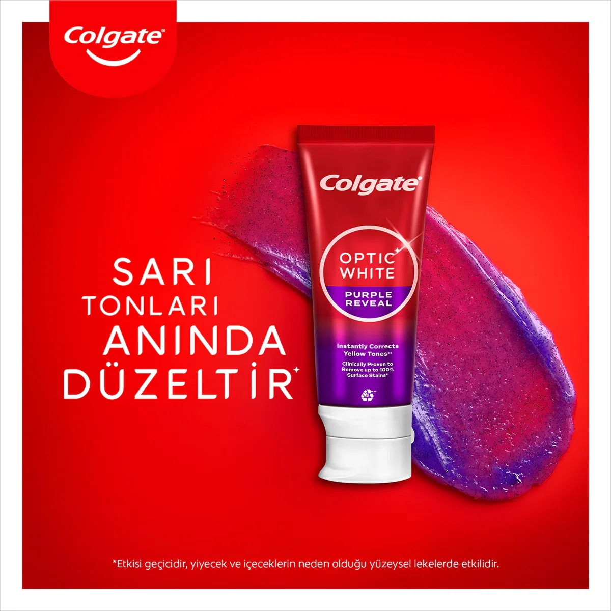 Зубная паста Colgate Оптик Уайт Пурпл Ривил 75 мл