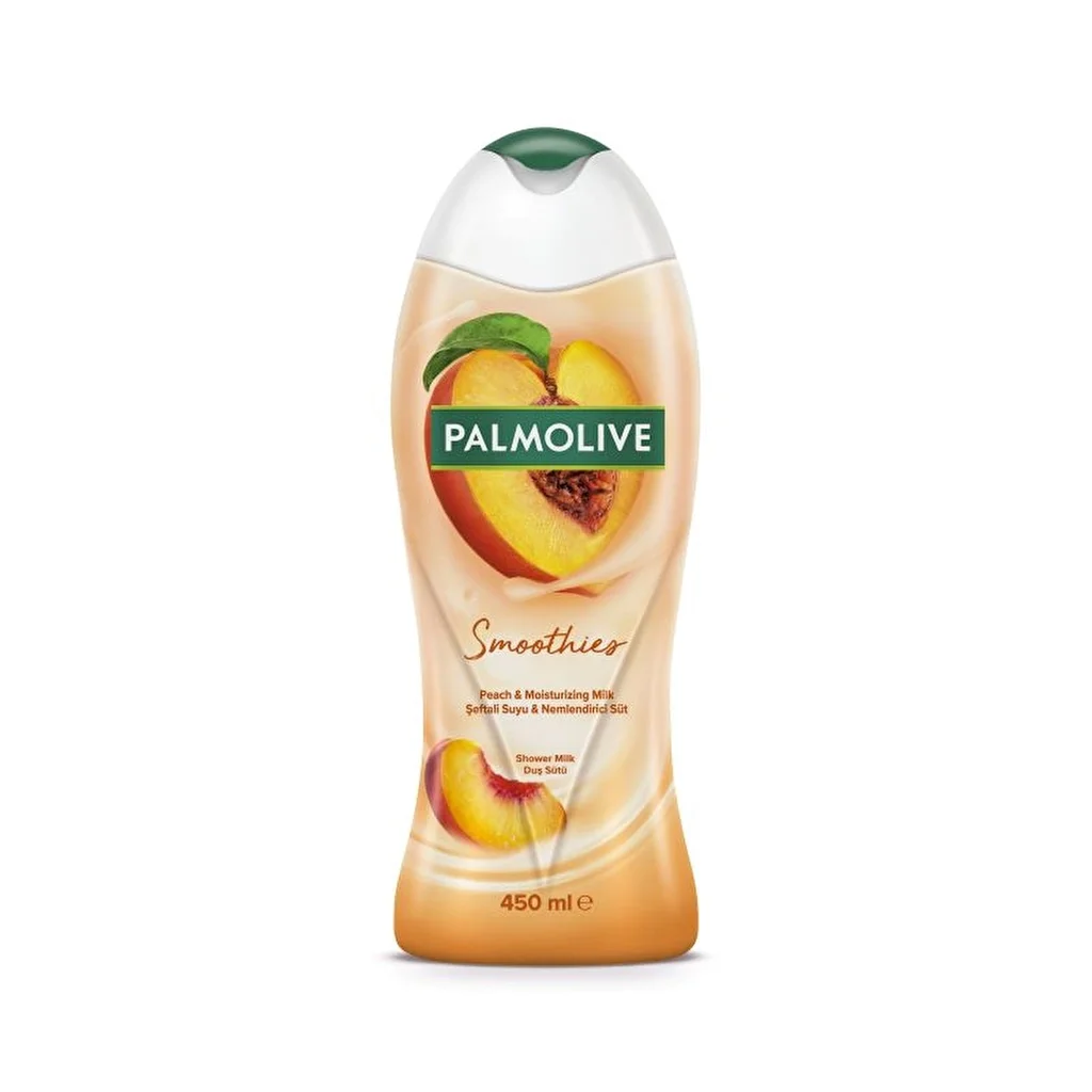 Palmolive جل الاستحمام بالموليف سموذيز برائحة الخوخ ٤٥٠ مل ترطيب طبيعي