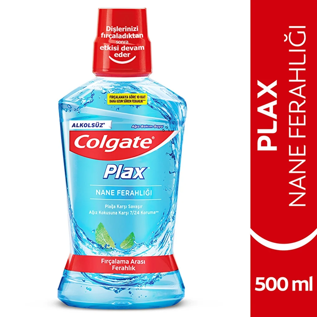 Colgate Mundspülung 500ml | 24-Stunden Frischer Atem &amp; Zahnfleischschutz