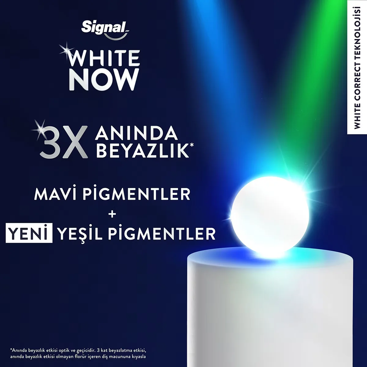 Signal معجون أسنان سيجنال وايت ناو سينسيتيف لتبييض فوري ومضاد للبقع، 75 مل