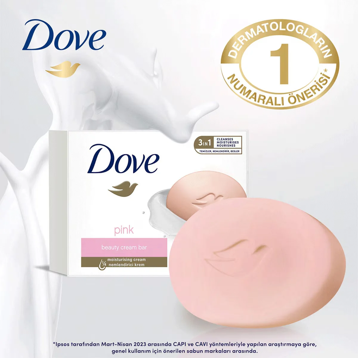 Dove Pink Beauty Cream Bar Soap 90 g