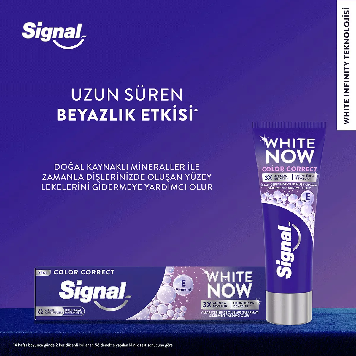 Signal White Now Farbkorrektur Zahncreme 75ml