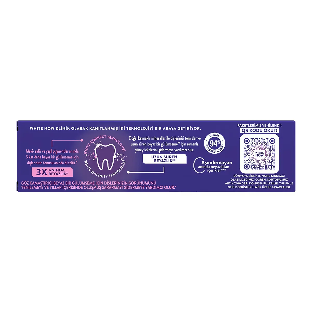 Signal White Now Farbkorrektur Zahncreme 75ml
