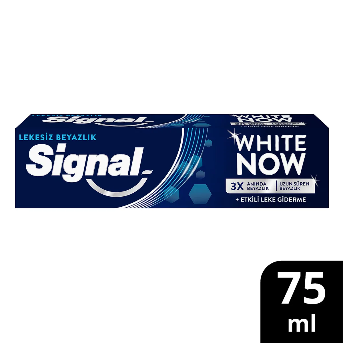 Signal معجون أسنان سيجنال وايت ناو سبوتلس وايتنس لتبييض الأسنان الفوري ومضاد للبقع، 75 مل