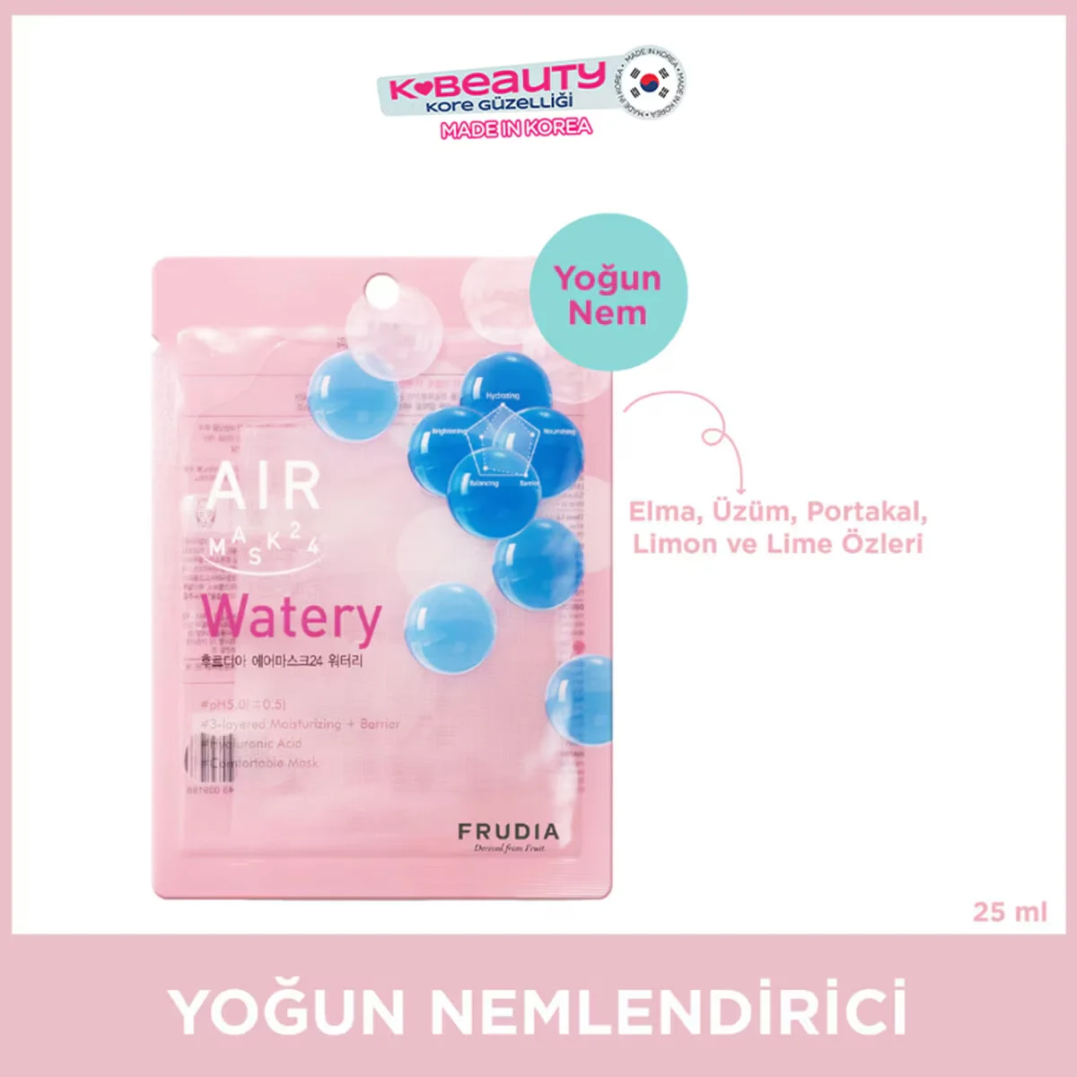 Frudia Air Watery 3 layer Moisturizing Mask 25 ml