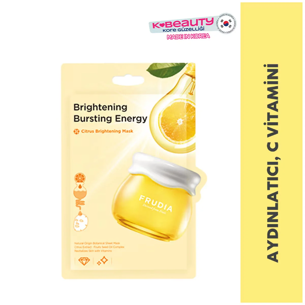Frudia Citrus Brightening Face Mask 1 pcs