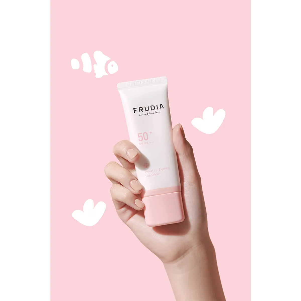 Frudia Velvet Fit Sonnenbasis SPF50 - Feuchtigkeitsspendend 40g