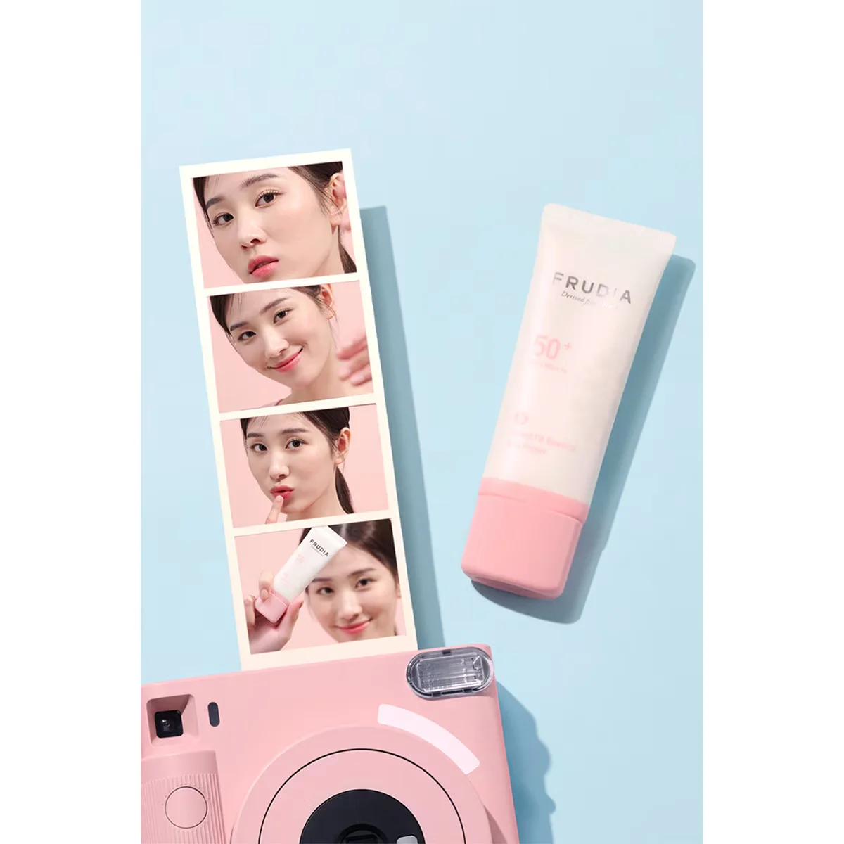 Frudia Velvet Fit Sonnenbasis SPF50 - Feuchtigkeitsspendend 40g