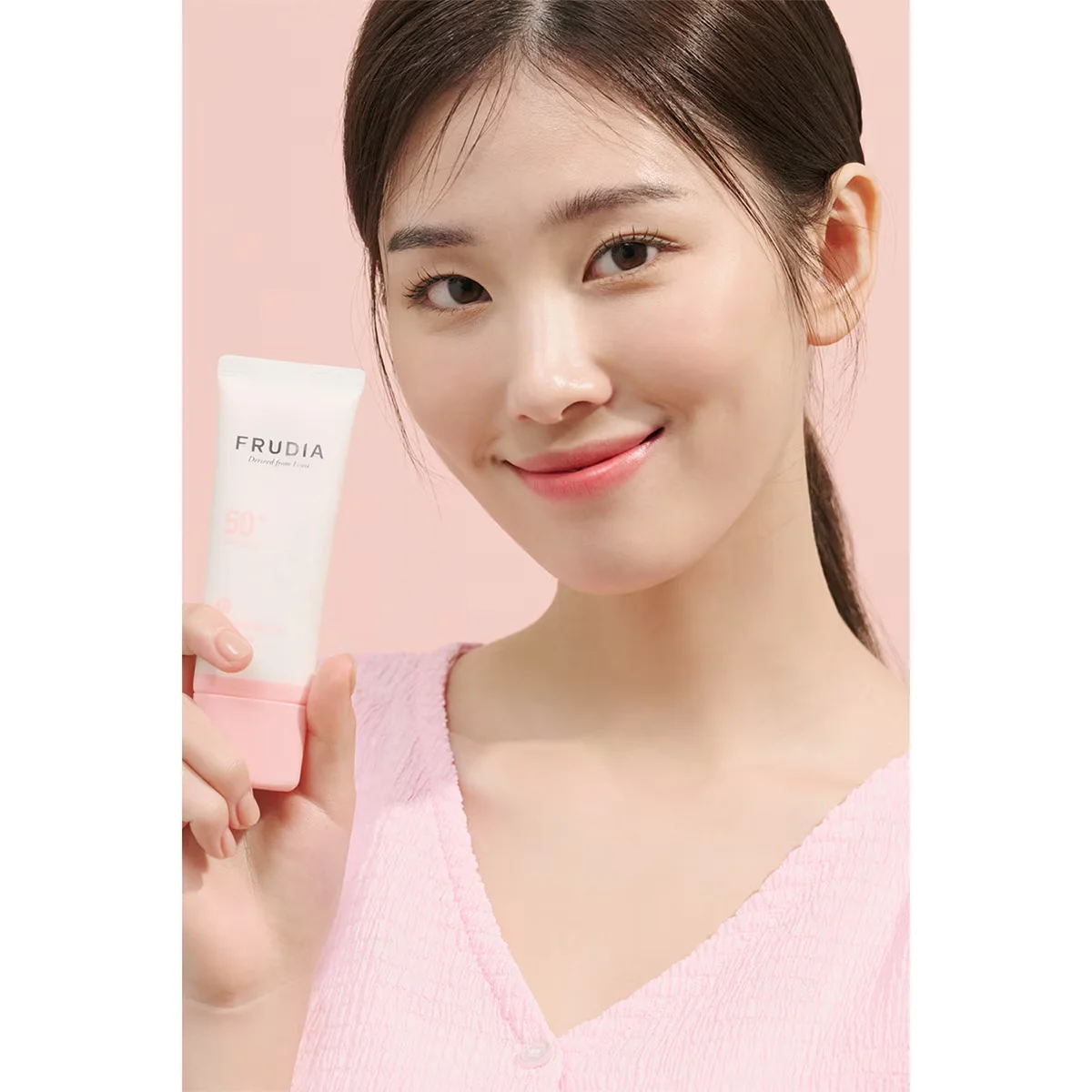 Frudia Velvet Fit Sonnenbasis SPF50 - Feuchtigkeitsspendend 40g