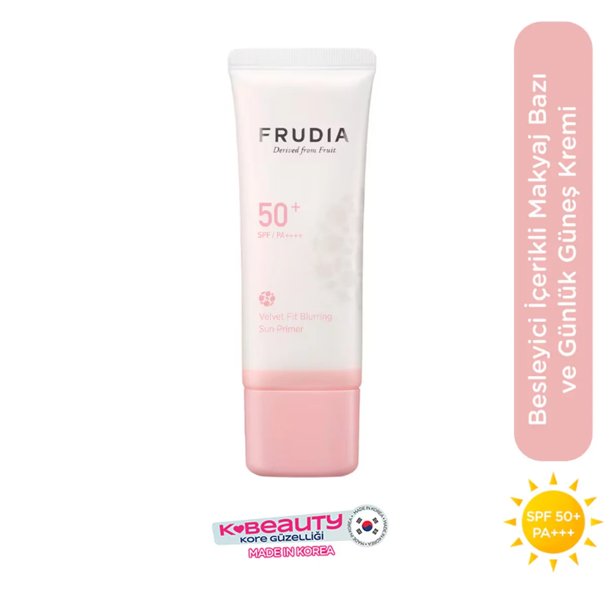 Frudia Velvet Fit Sonnenbasis SPF50 - Feuchtigkeitsspendend 40g