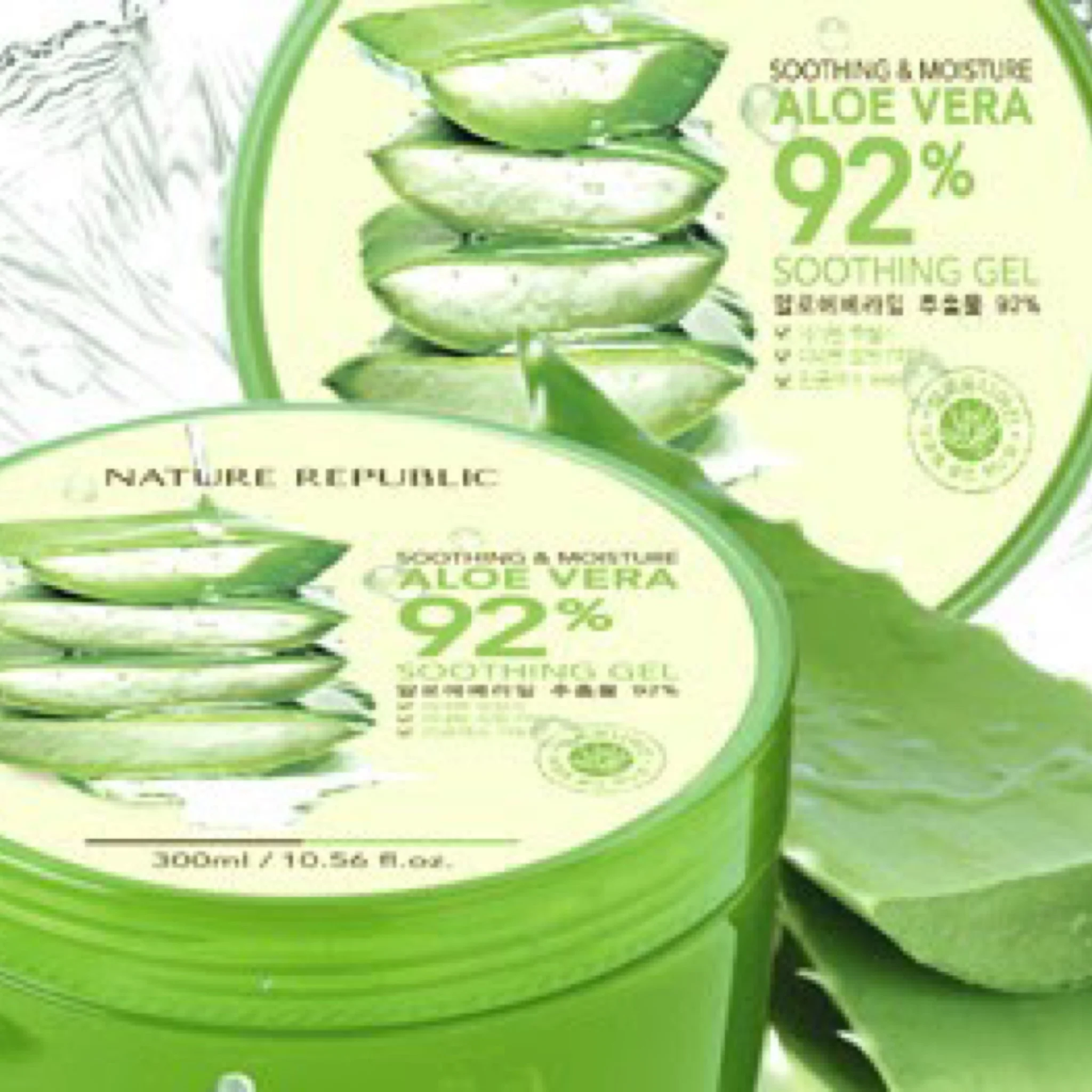 Nature Republic Moisturizing Aloe Gel - 300ml