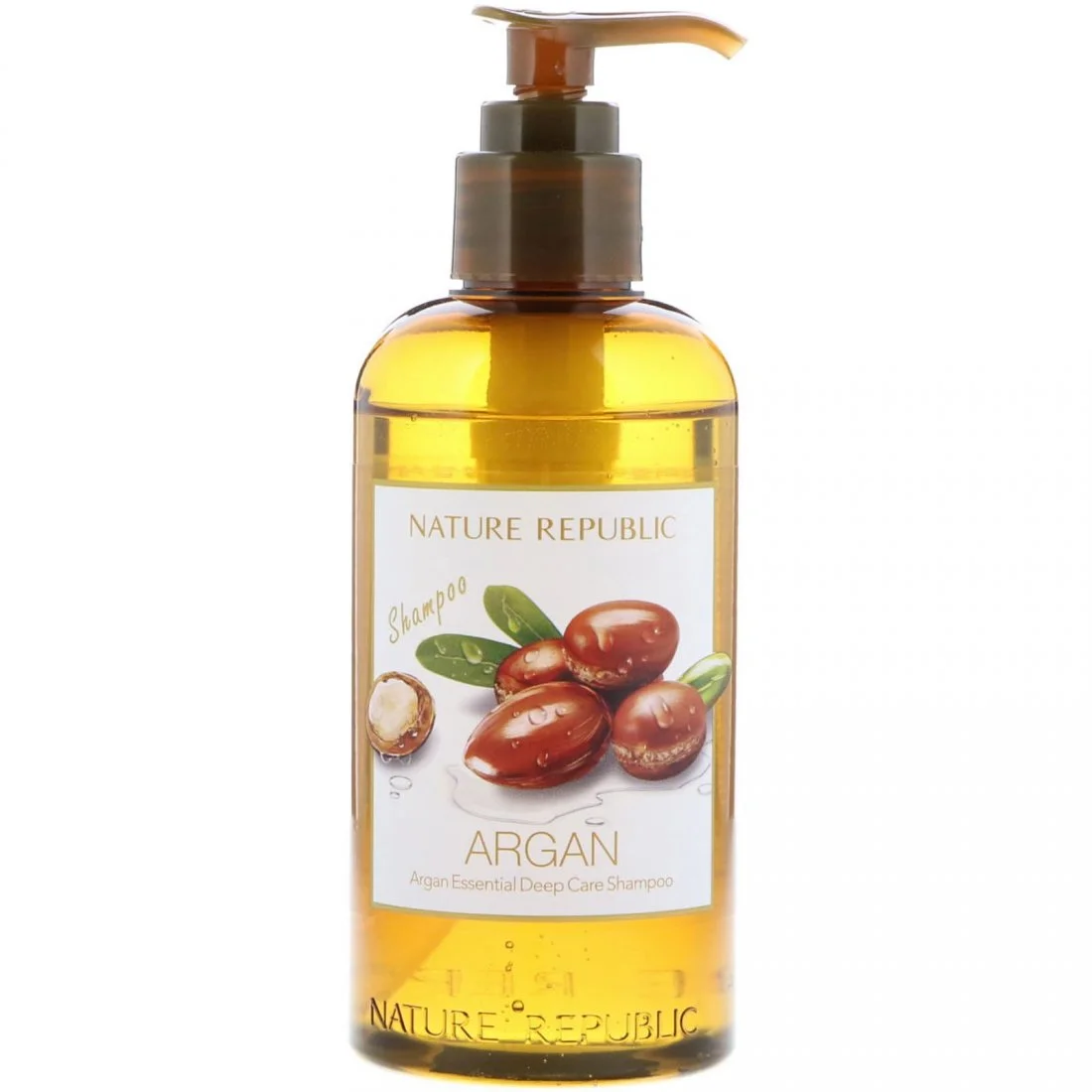 Essential Deep Care Argan Shampoo by Nature Republic - 300ml