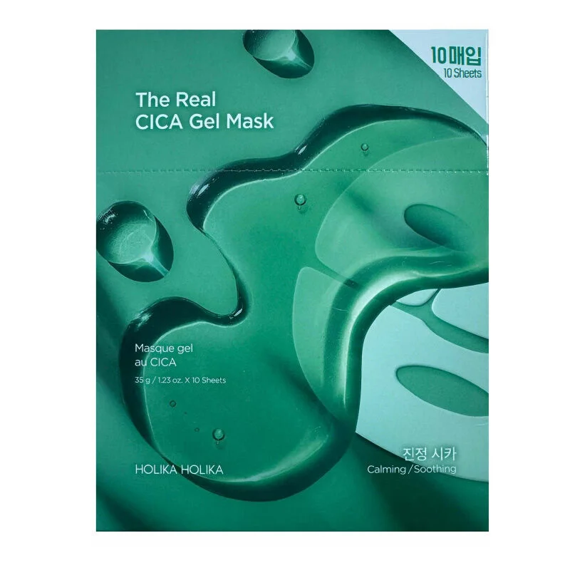 Holika Holika The Real Cica Gel Mask 10 pcs