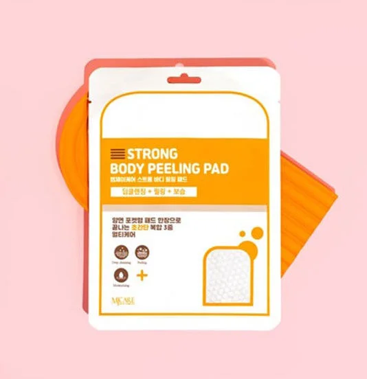 Mjcare Starke Körperpeeling-Pads – Exfolierende 30g