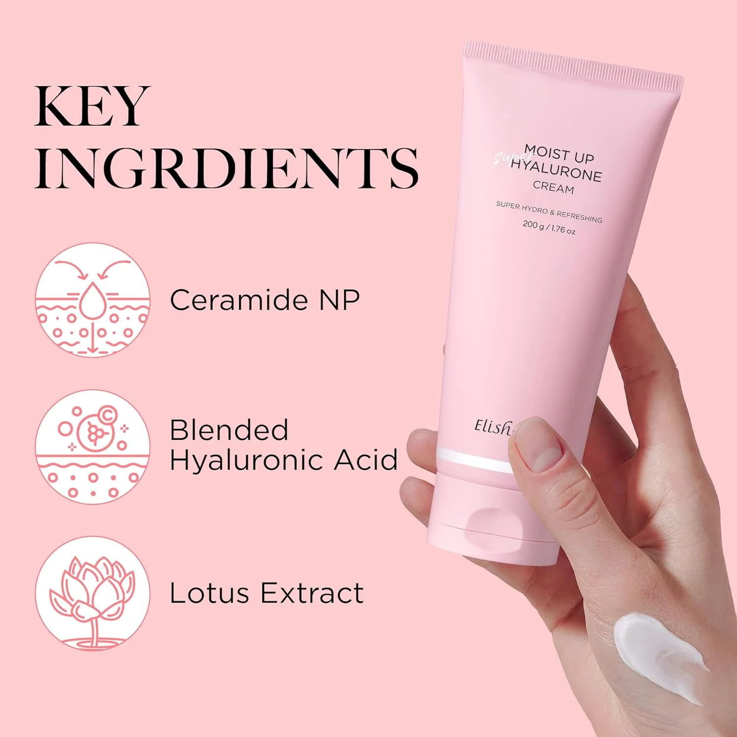 Eilishakoy Hyaluronic Skin Cream - 200g