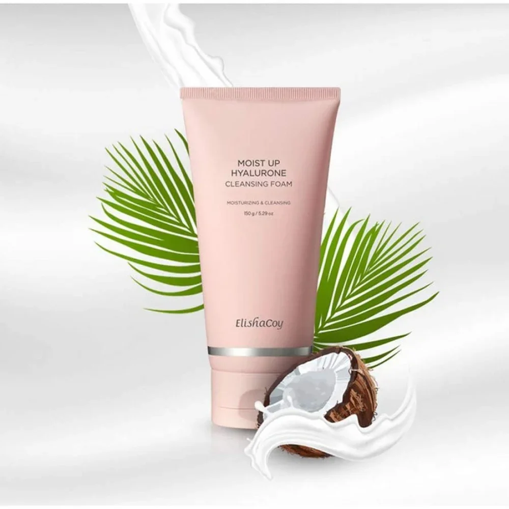 Hyaluron Feuchtigkeitsspendender Reinigungsschaum 150 ml von Elichaquy
