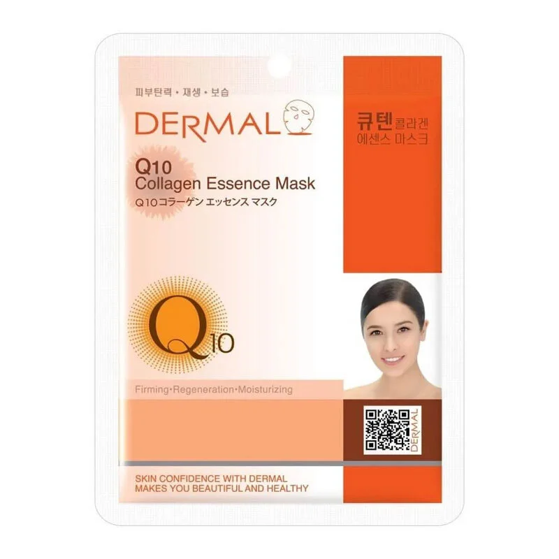 Dermal Kollagen-Papiermaske mit Coenzym Q10 und Vitamin E