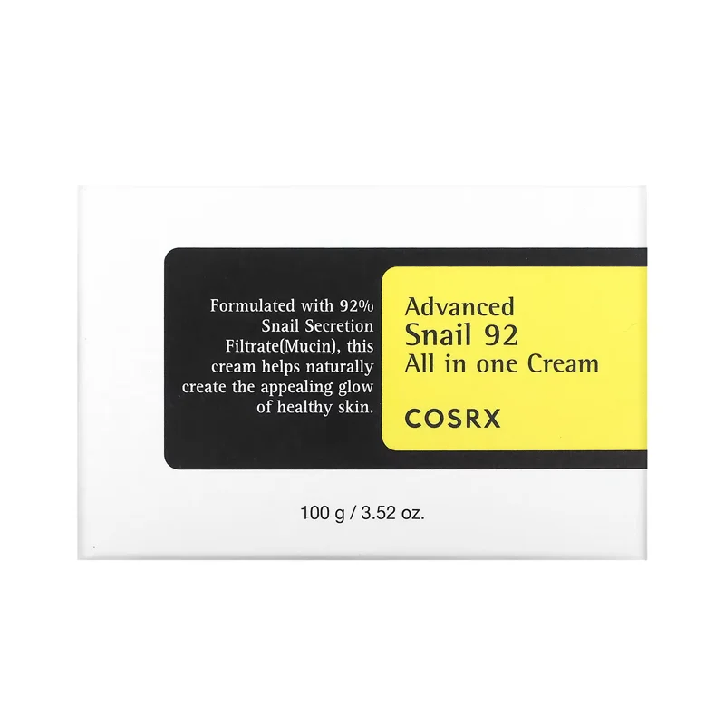 Kusrex 92 Advanced All-in-One Snail Cream - 100g