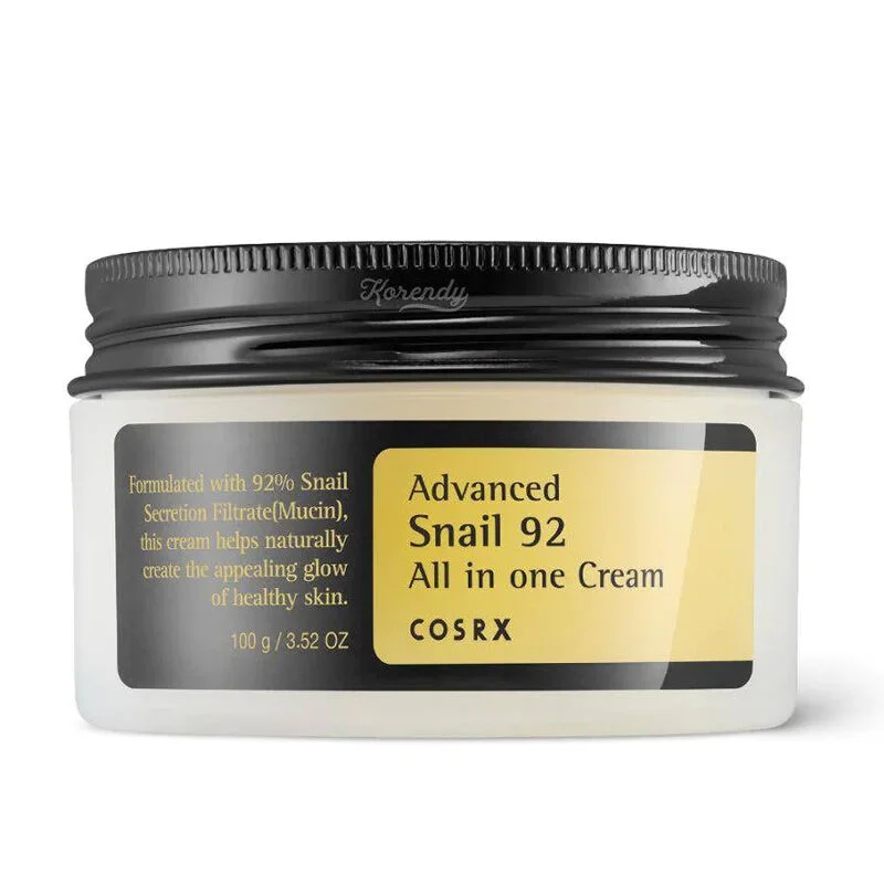 Kusrex 92 Advanced All-in-One Snail Cream - 100g