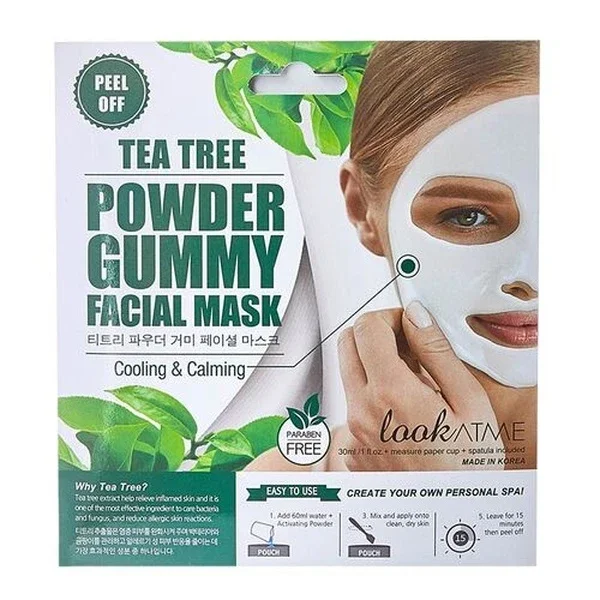 Look At Me Tea Tree Powder Cooling Face Mask for Glowing Skin