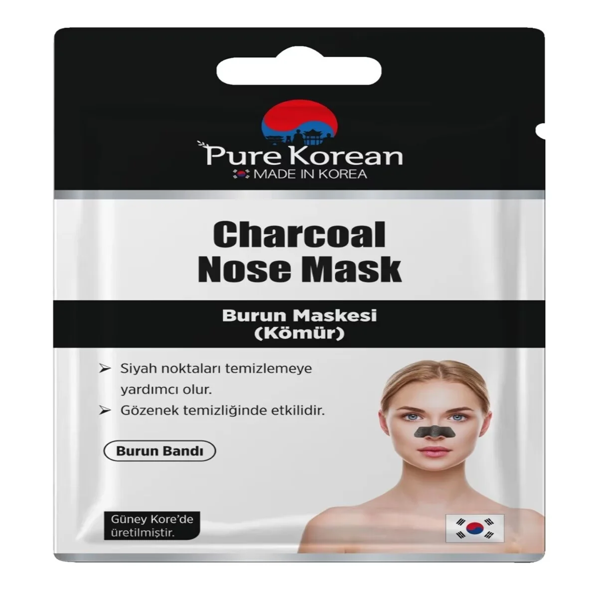 Reine koreanische Nasenmaske - Mitesserentferner &amp; Porenreiniger