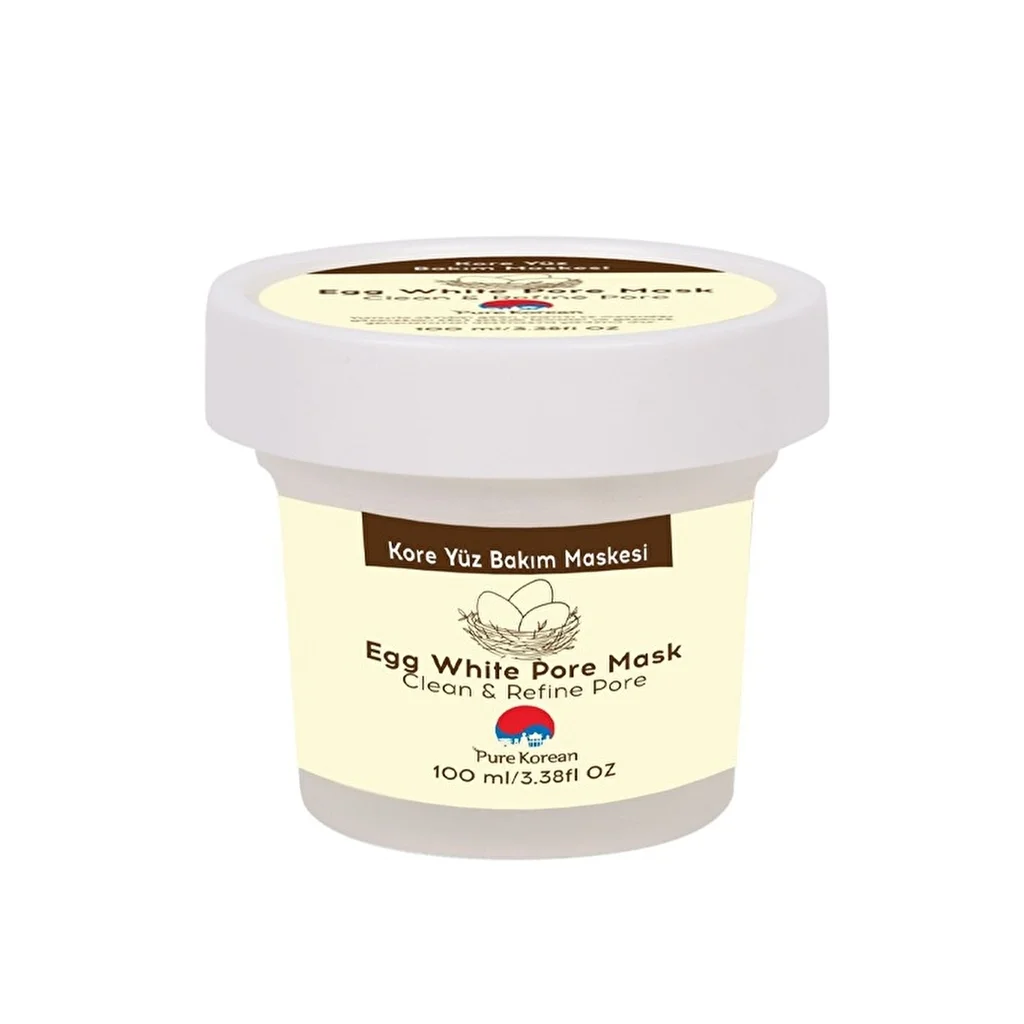 Pure Korean Egg White Pore Reusable Face Mask 100 ml