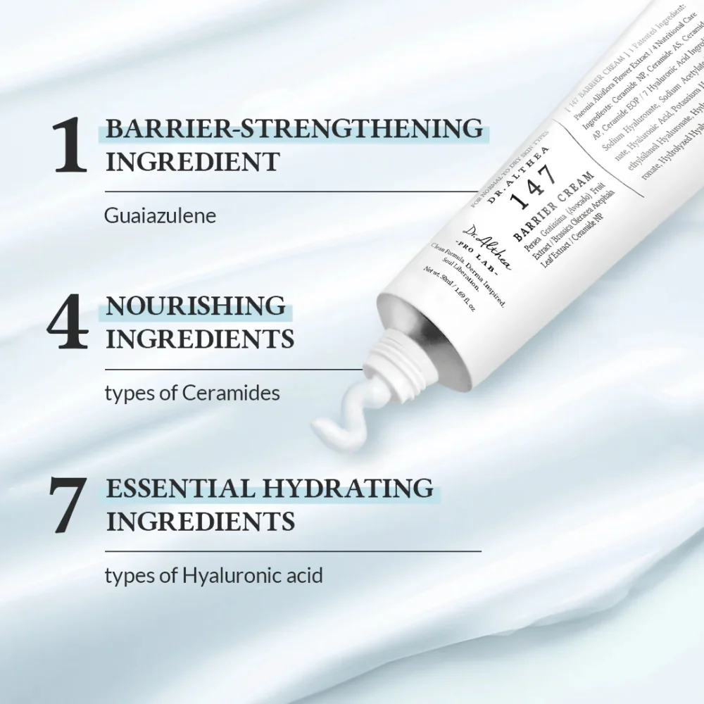 Intensive Resveratrol Reparaturcreme 147 für empfindliche Haut von Doctor Theia - 50ml