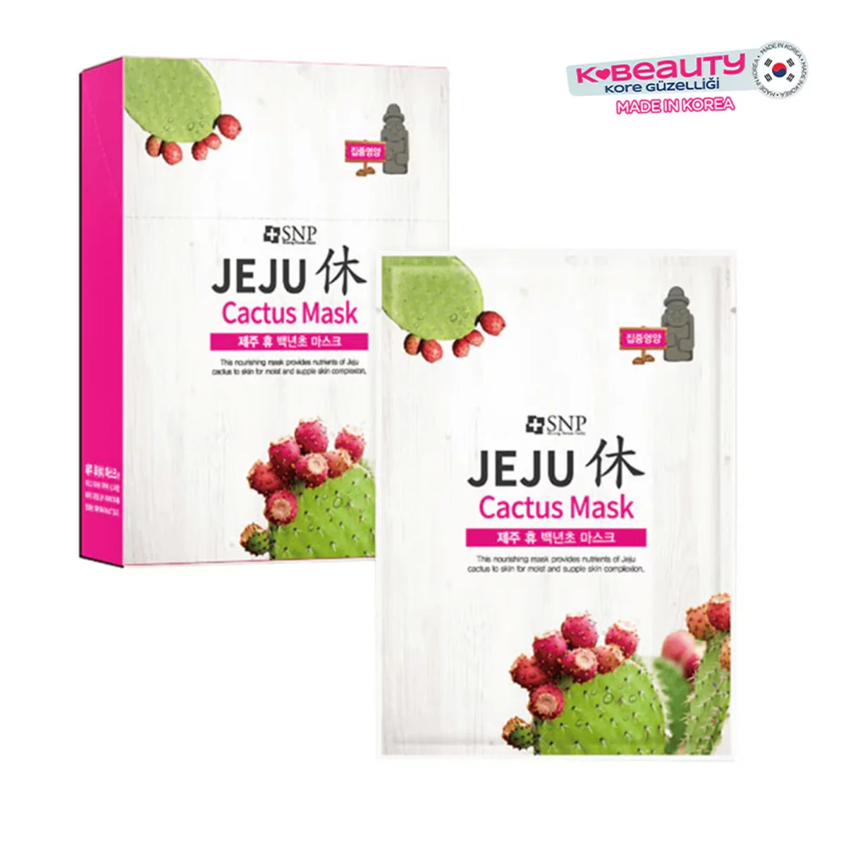 Snp Jeju Rest Cactus Mask 22 ml