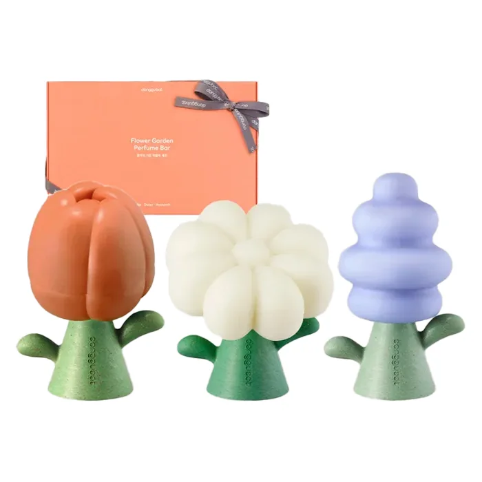 Flower Garden Fragrant Soap Bar Set for Face and Body by Dongobot