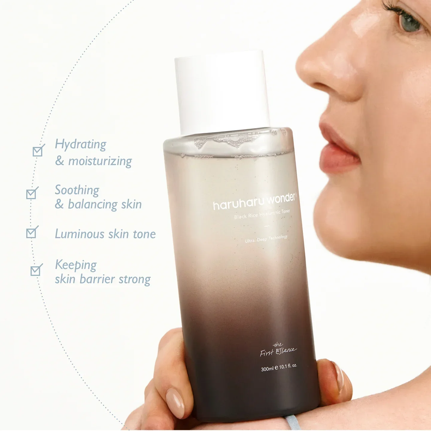 Haru Haru Wonder Schwarzer Reis Hyaluron-Toner 150ml von Haru Haru