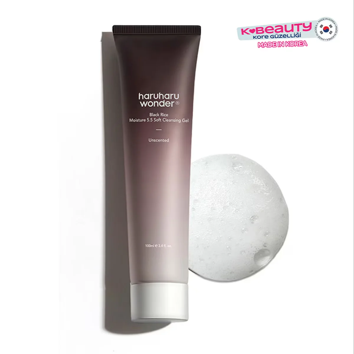 Haruharu Wonder Schwarzes Reis Reinigungsgel - Hydratisierend 100ml