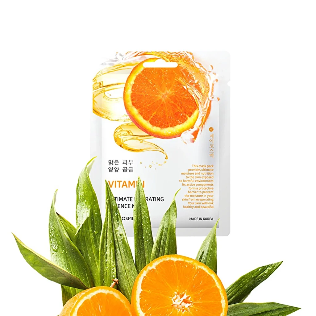 JKosmec Feuchtigkeitsspendende Vitamin Koreanische Gesichtsmaske - 25ml