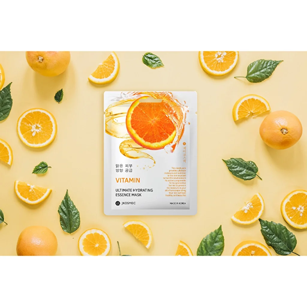 JKosmec Feuchtigkeitsspendende Vitamin Koreanische Gesichtsmaske - 25ml