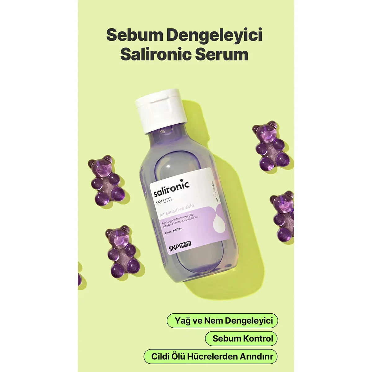 Snp Prep Salironic Serum 110ml - Hydrating & Soothing Formula