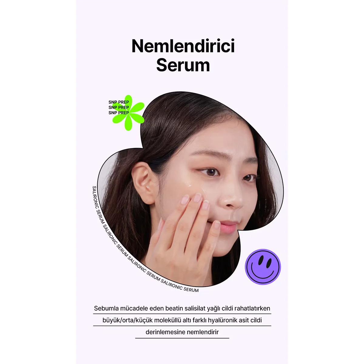 Snp Prep Salironic Serum 110ml - Hydrating &amp; Soothing Formula