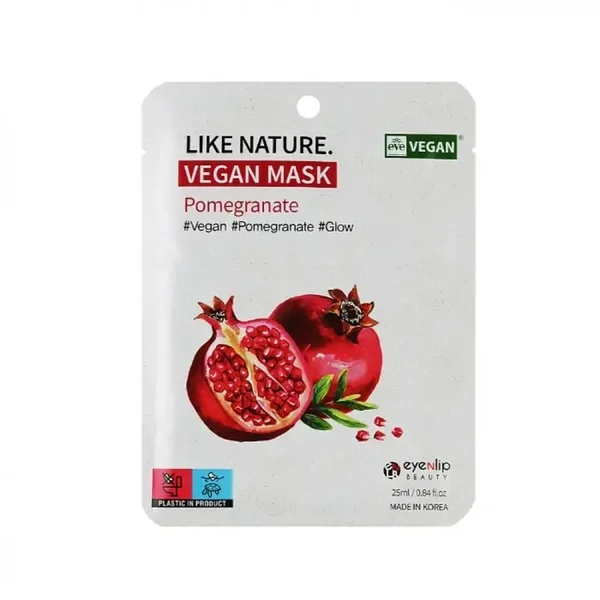 Enlib Nature Plant-Based Like Mask 25ml with Pomegranate
