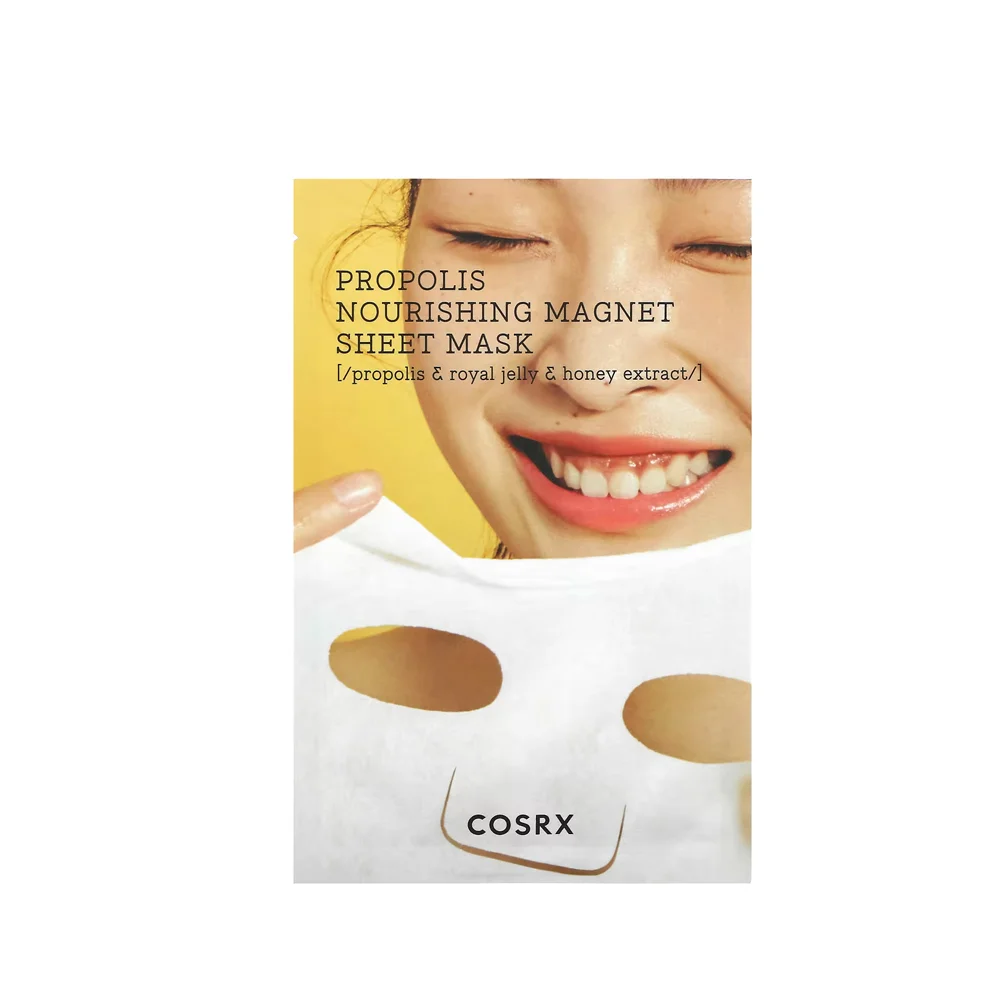 Sheet Mask for Skin Hydration with Propolis and Royal Jelly from Kosarkis, One Mask