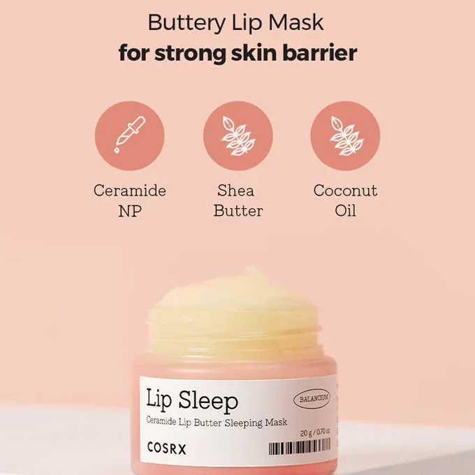 Cosrx Lip Sleep Mask with Shea Butter and Ceramide - 20g